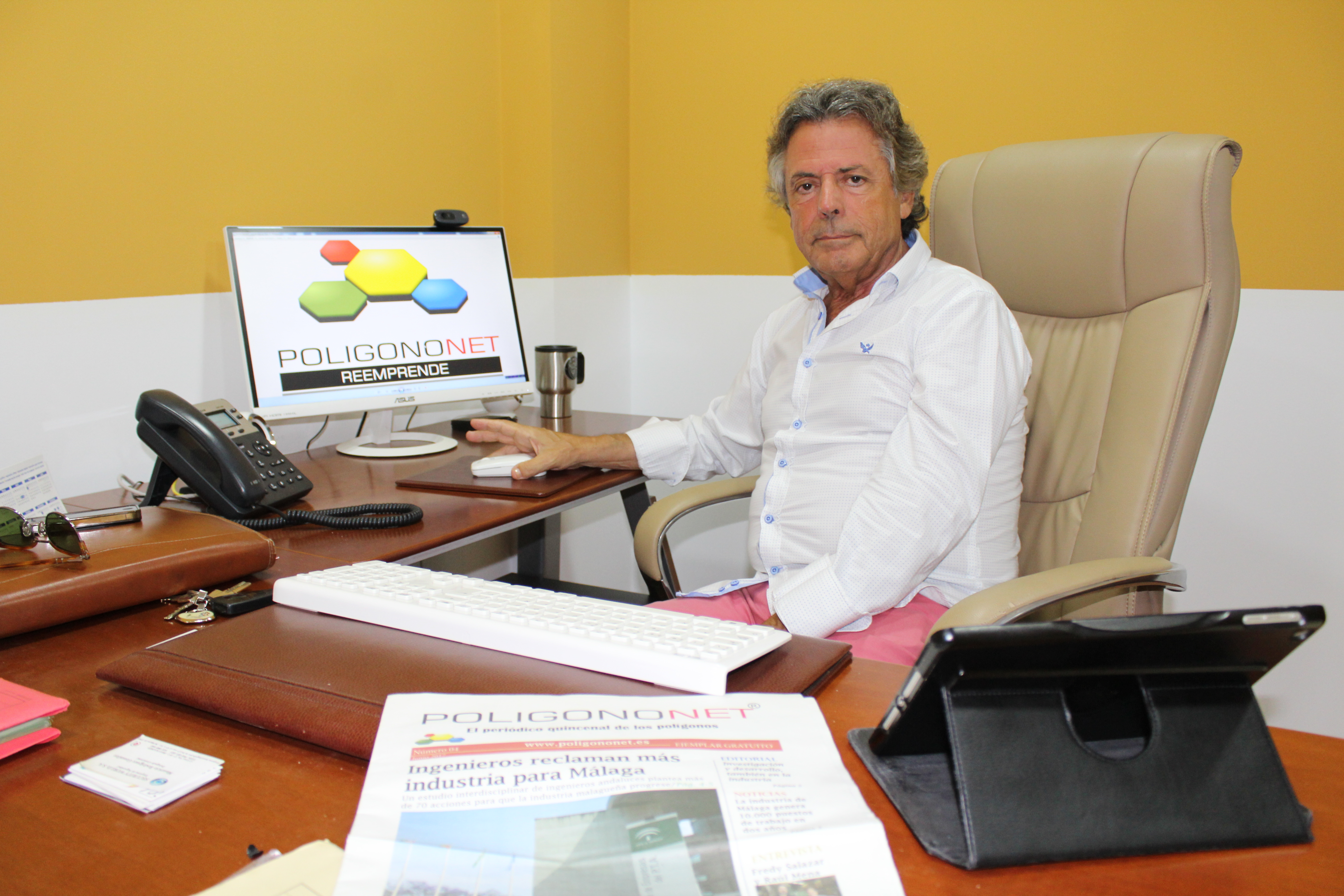 Julio Gutiérrez, presidente de FEPOAN: “Los inversores se van de Málaga por la falta de suelo industrial”