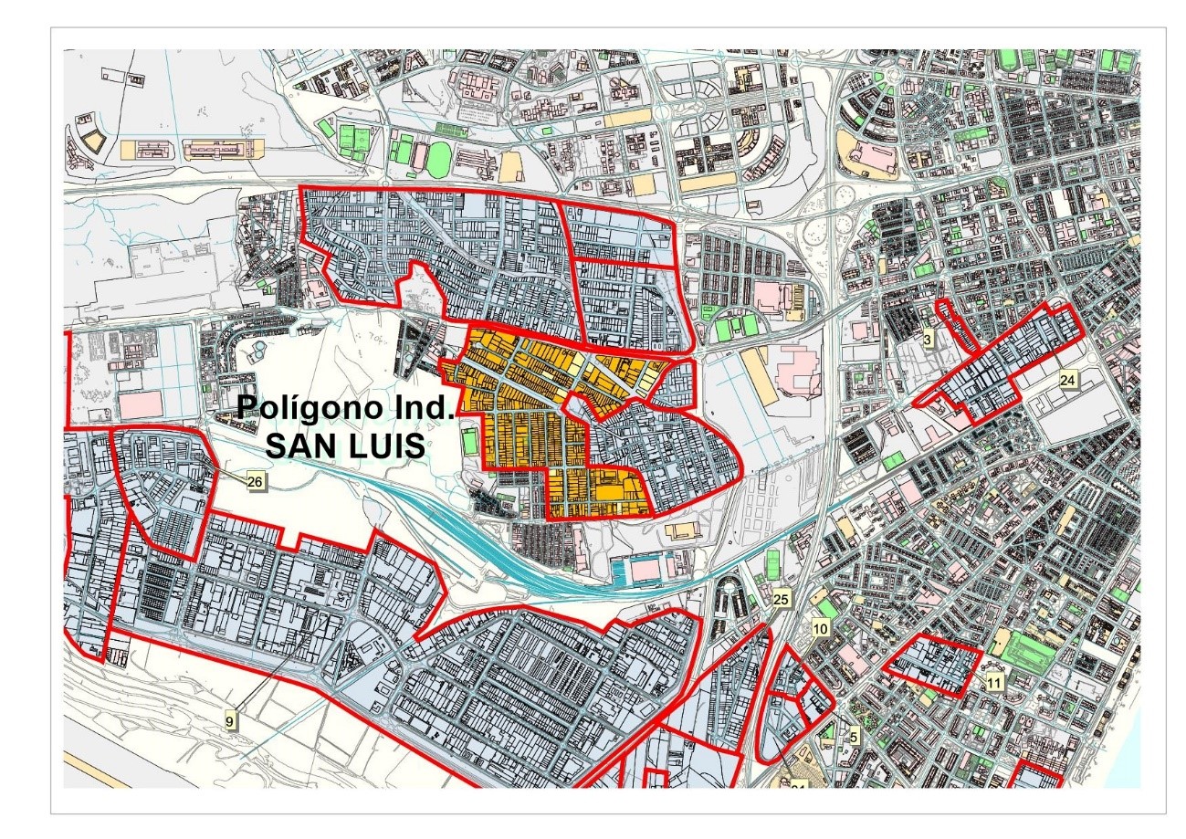 El Supremo emite una sentencia para mejorar las conexiones entre los polígonos de San Luis y La Estrella